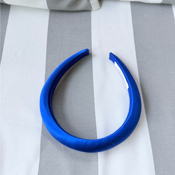 💫RARE!💫 Jennifer Behr, Royal Blue, Tori Satin, Headband! - Picture 4 of 10